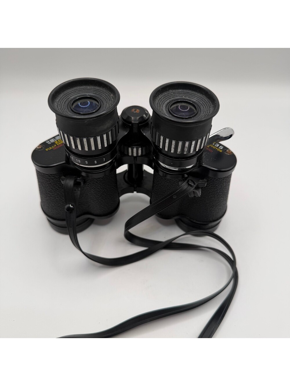 Tasco Zoom Model 101 Fully Coated Vintage Black Binoculars